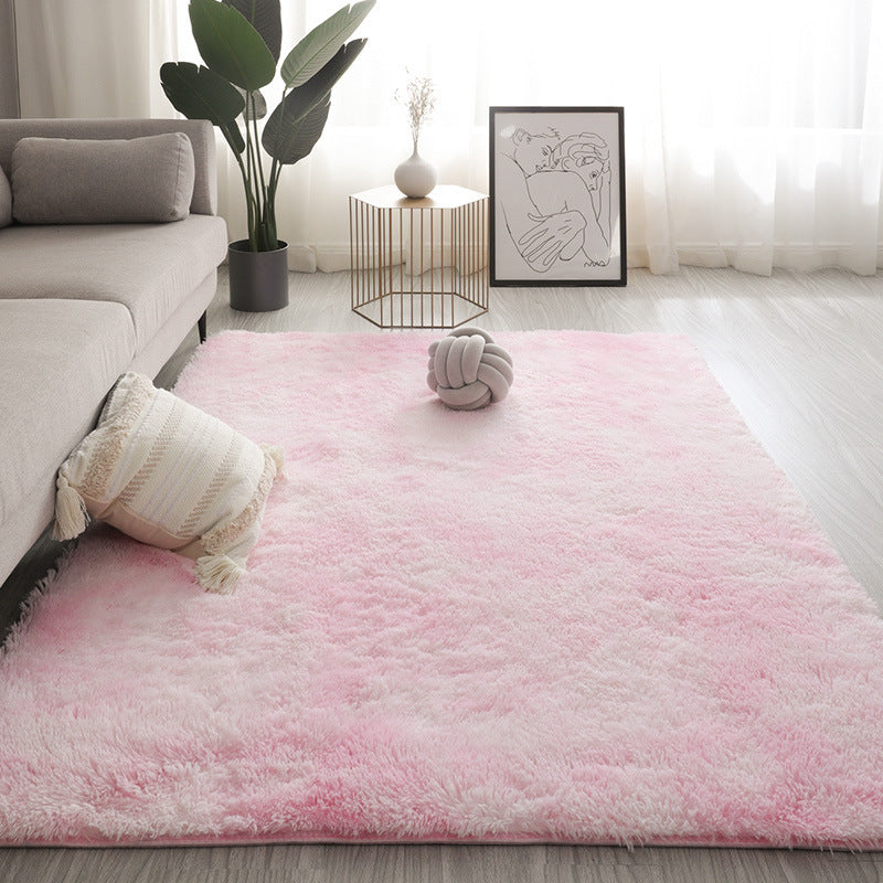 Cozy Plush Tie Dyed Floor Carpet