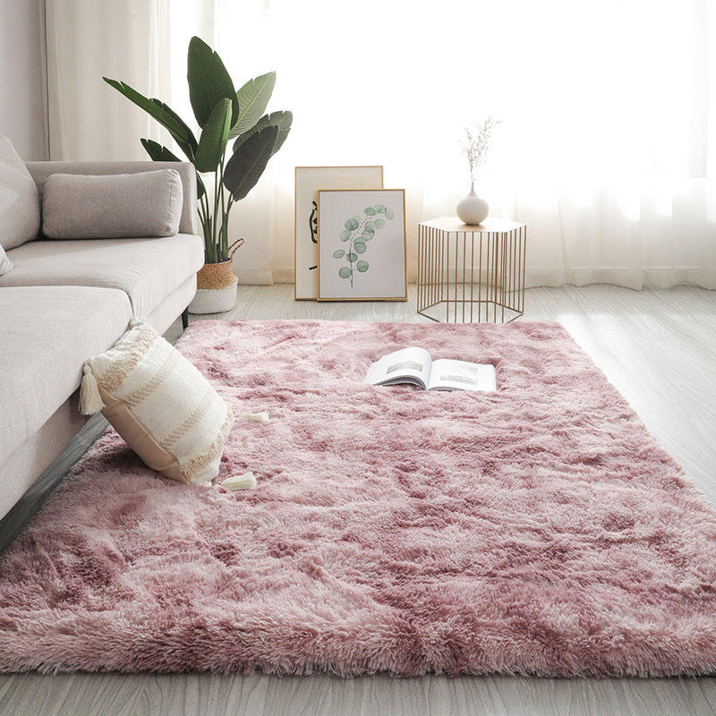 Cozy Plush Tie Dyed Floor Carpet