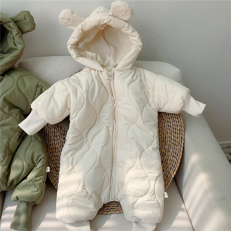 Baby Bears Hooded Winter Suit – Cozy & Warm