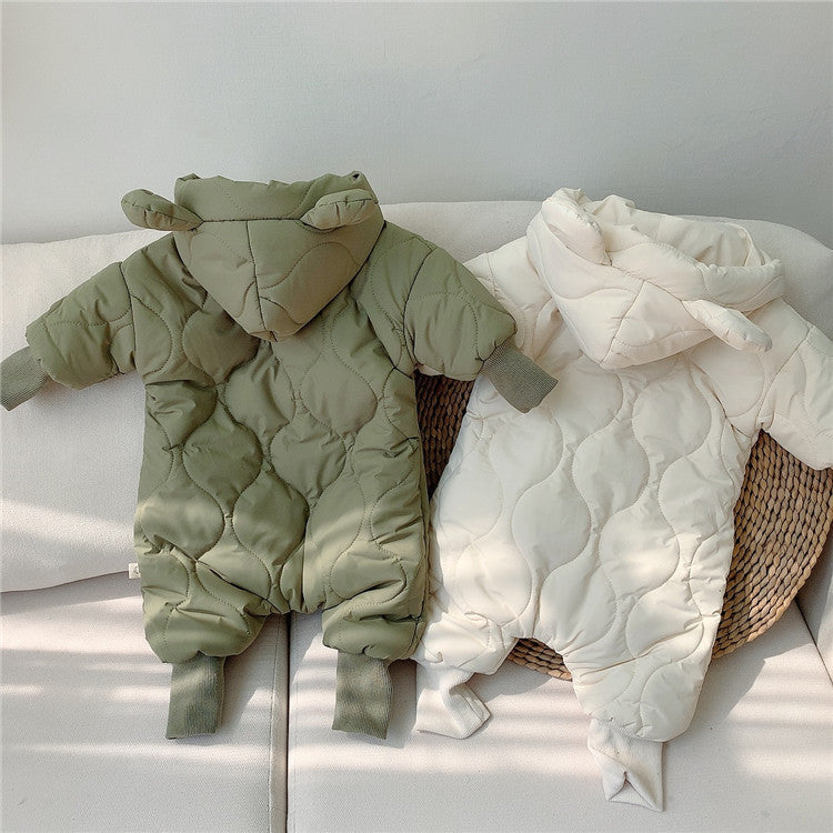 Baby Bears Hooded Winter Suit – Cozy & Warm