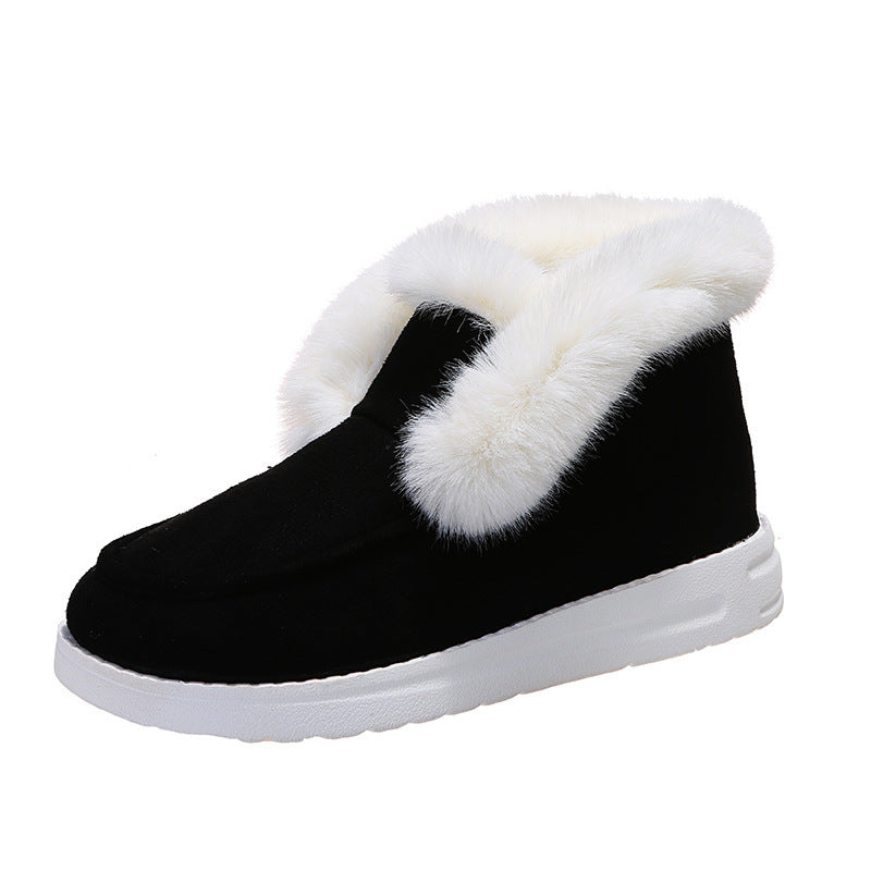 Cozy Winter Plush Ankle Women's Boots