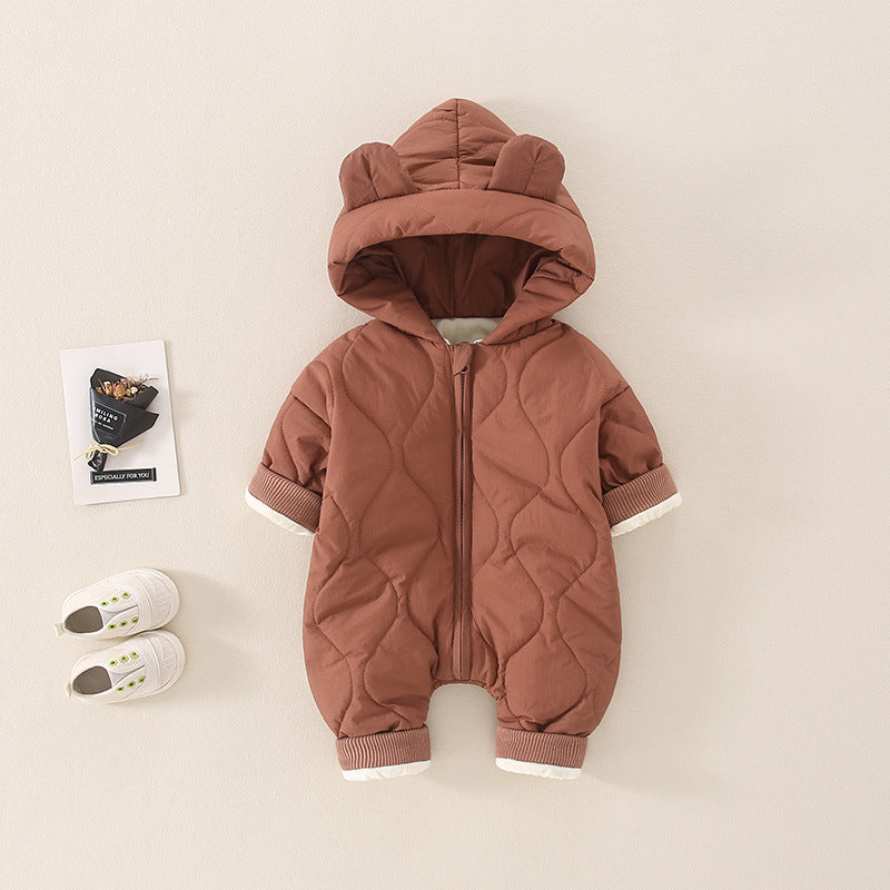 Baby Bears Hooded Winter Suit – Cozy & Warm