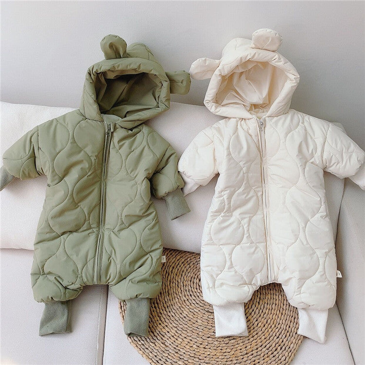 Baby Bears Hooded Winter Suit – Cozy & Warm