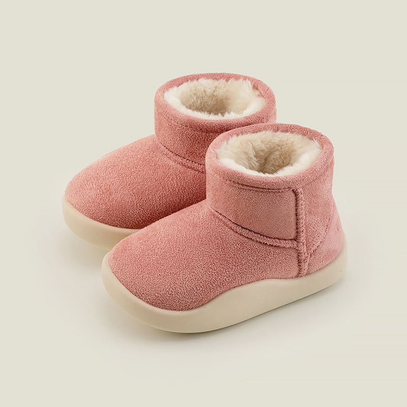 Baby Anti-Skid Plush Cotton Boots