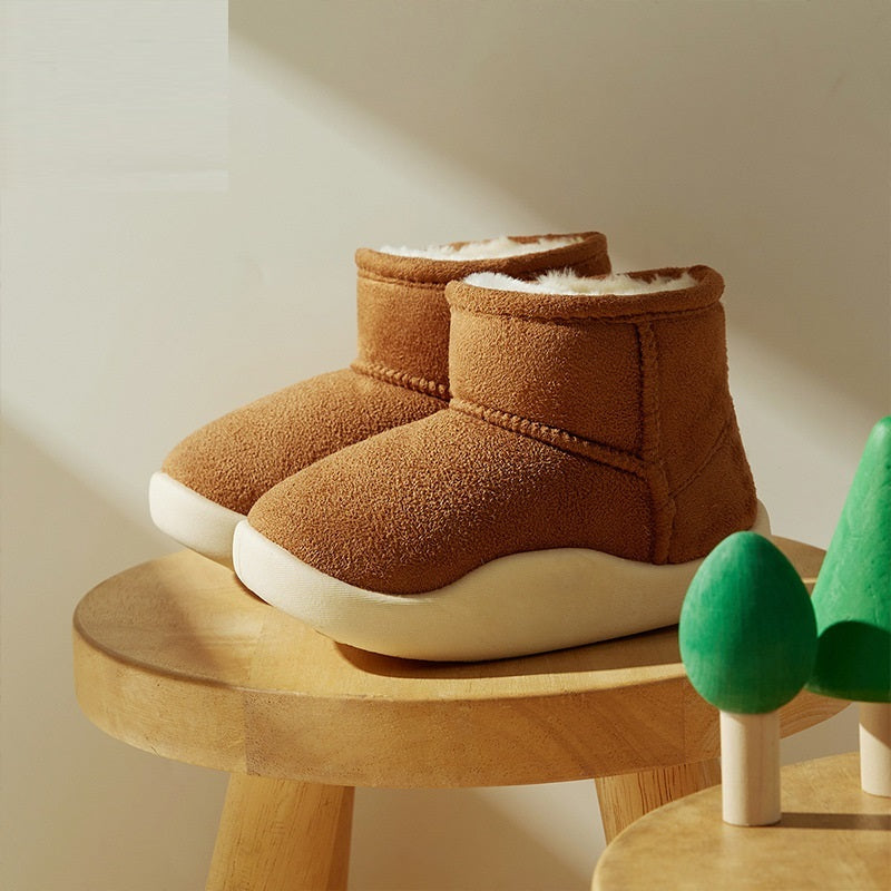 Baby Anti-Skid Plush Cotton Boots