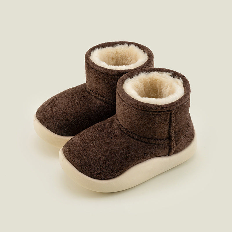 Baby Anti-Skid Plush Cotton Boots